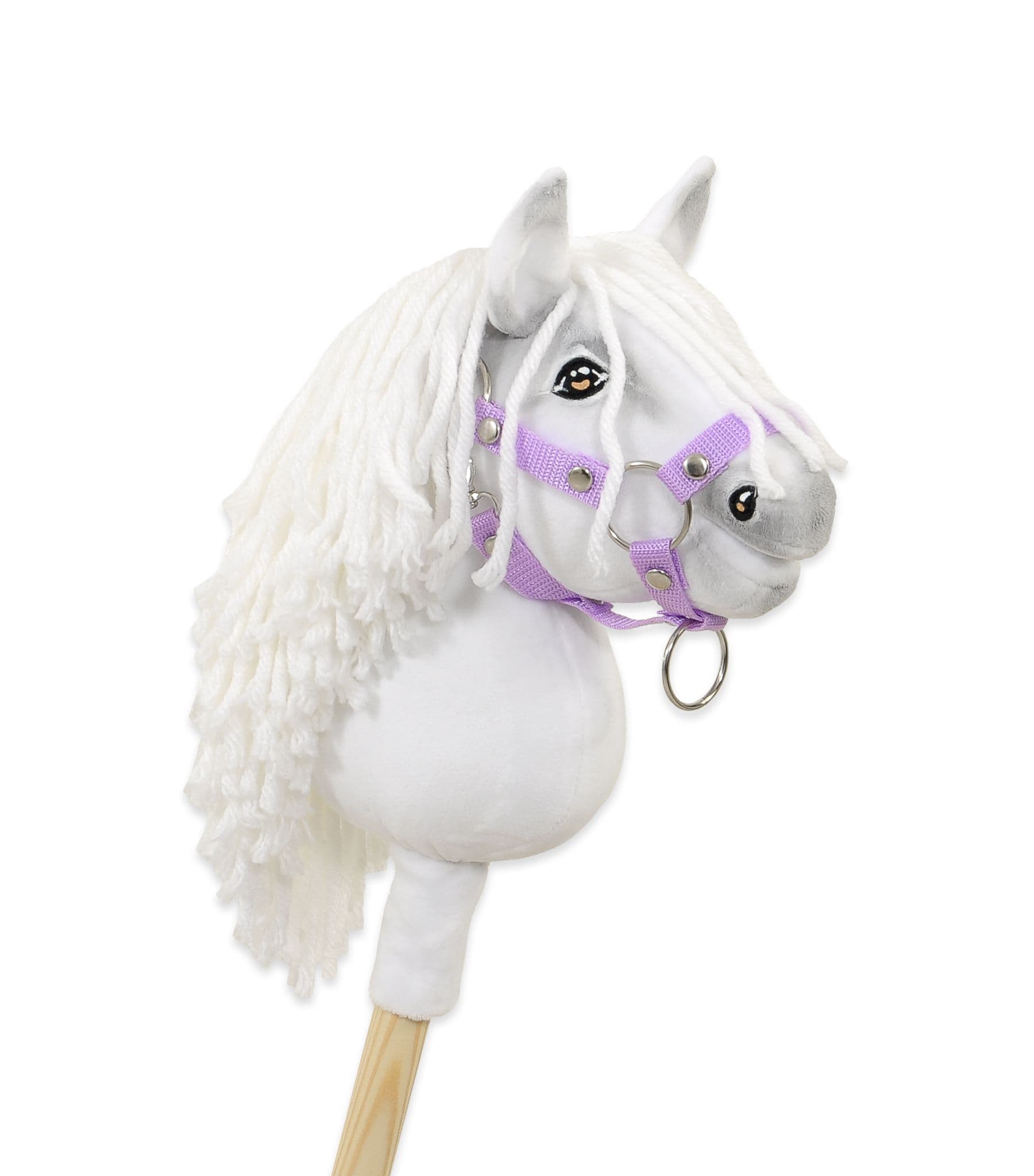 Hobby Horse кон на пръчка Super Hobby Horse Premium A5 - Бял