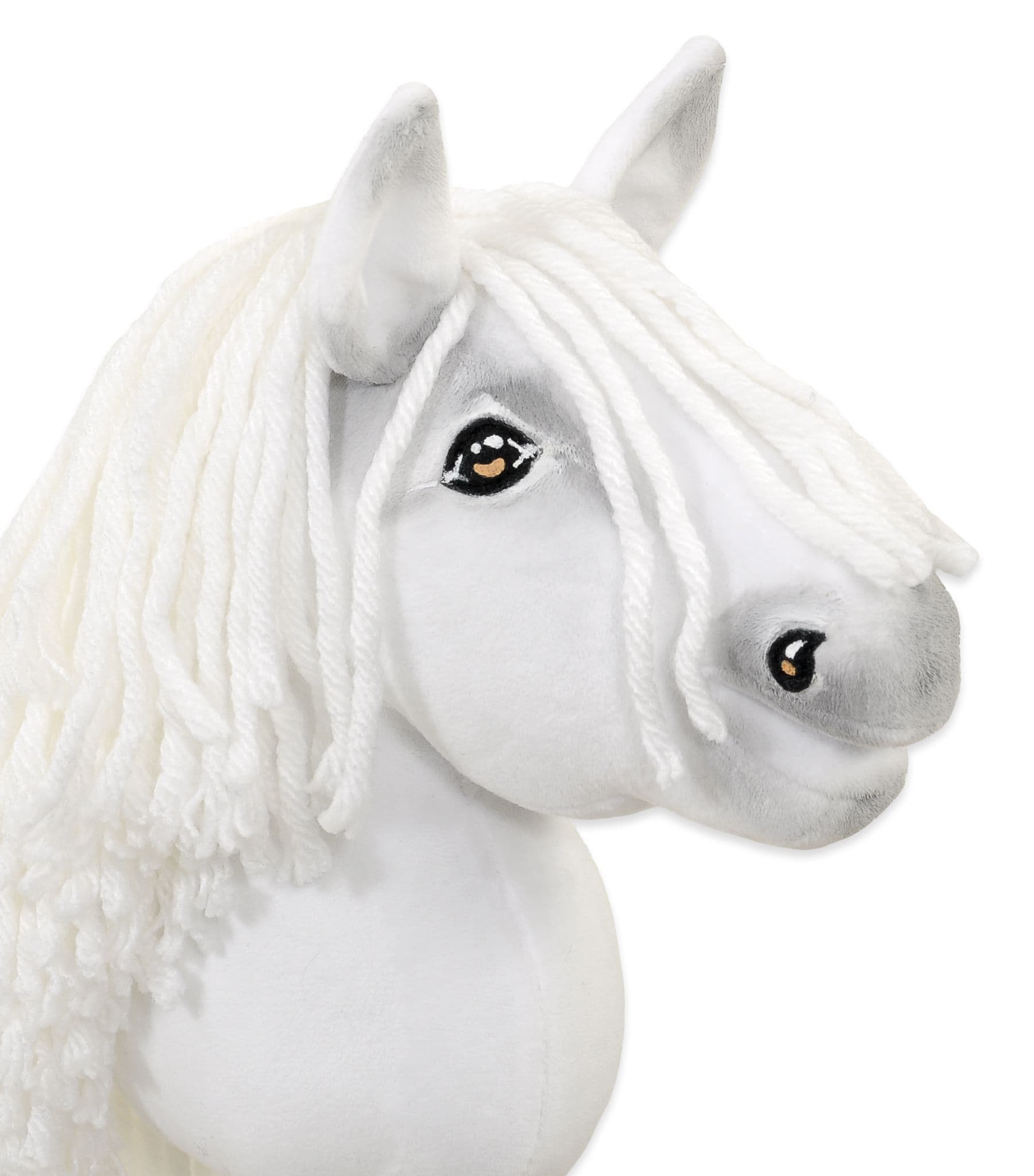 Hobby Horse кон на пръчка Super Hobby Horse Premium A5 - Бял