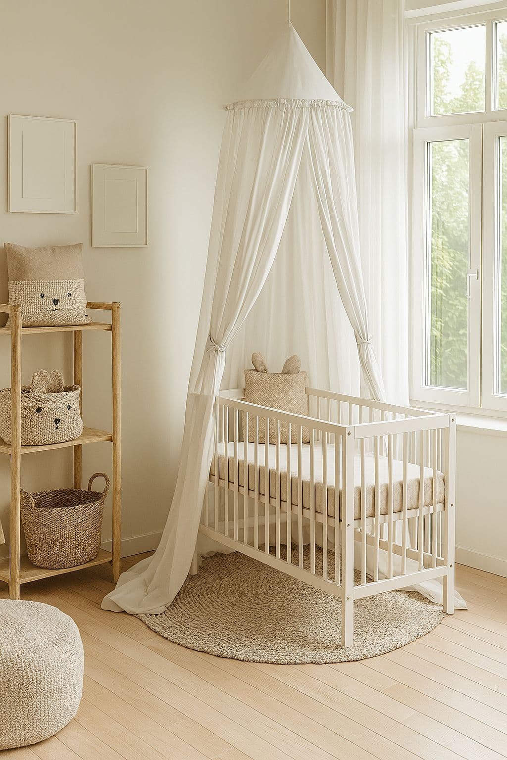 Hanging Cotton Play Canopy for Kids' Room 260 cm