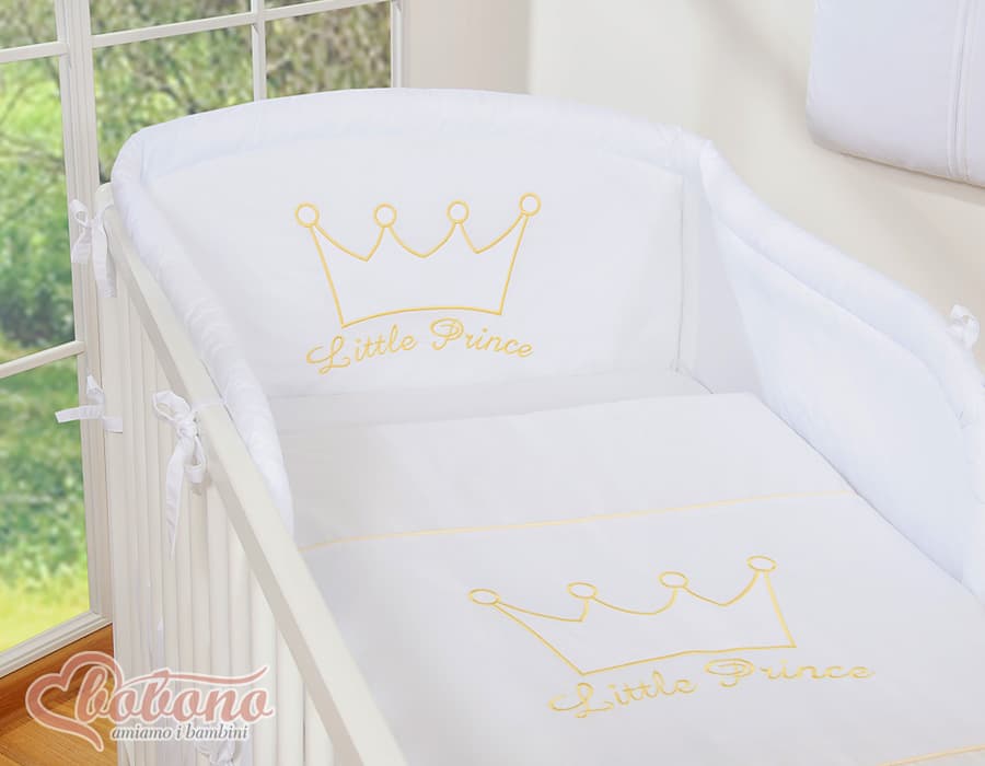 Baby Bedding Set 2-Piece with Embroidery Little Prince/Princess